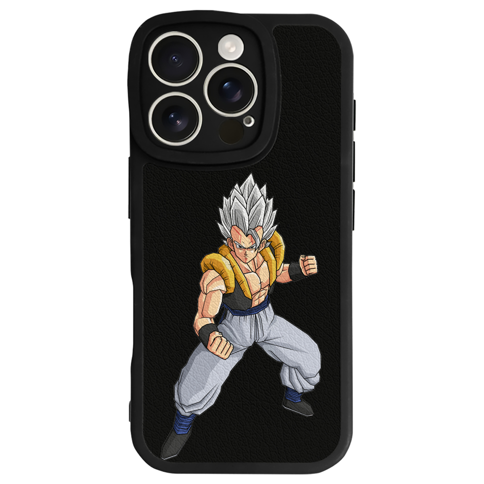 （画像用） ドラゴンボール ベジータ四世（Bejīta Yonsei）DRAGON BALL Vegeta IV 【iPhone 16シリーズ対応】シリコンスマホケース（レザー調） 材質：シリコン